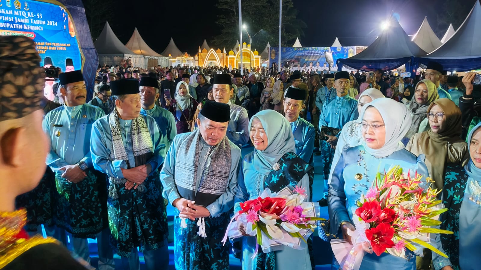 Al Haris Buka MTQ ke-53 Tingkat Provinsi Jambi 2024 di Kerinci