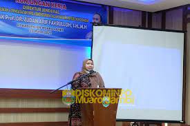 Masnah Albusyro Terima Kunker Direktur Jendral Kependudukan & Pencatatan Sipil Kementrian Dalam Negeri Republik Indonesia
