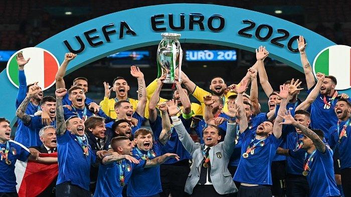 Italia Juara Euro 2020, Berikut Daftar Juara Euro