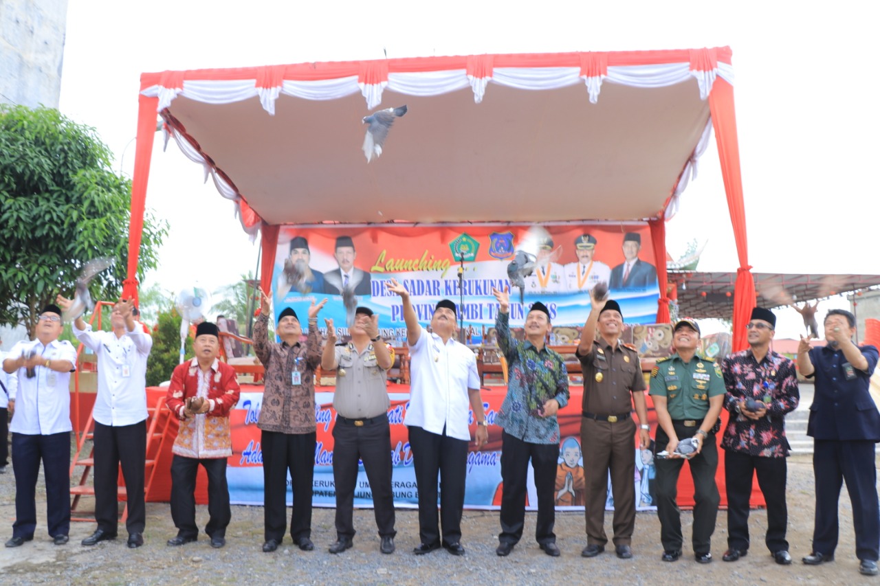 Launching Kelurahan Sadar Kerukunan Di Kelurahan Sungai Nibung,  Wabup Amir Sakib : Pentingnya Meningkatkan Jiwa Toleransi Dalam Beragama