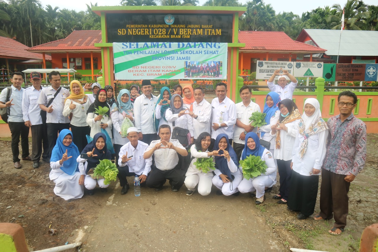Empat Sekolah Wakili  Tanjung Jabung Barat Dalam Lomba Sekolah Sehat Tingkat Provinsi Jambi