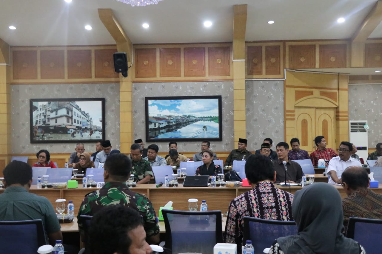 Pemkab Tanjabbarat Rakor  Bersama Kemenko Bidang Kemaritiman Bahas Pengelolaan Lingkungan Kawasan Pantai Timur Sumatera