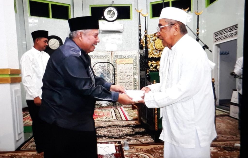 Masjid Agung Al-Istiqomah Kuala Tungkal Menjadi Kunjungan Pertama Safari Ramadhan Pemkab Tanjabarat