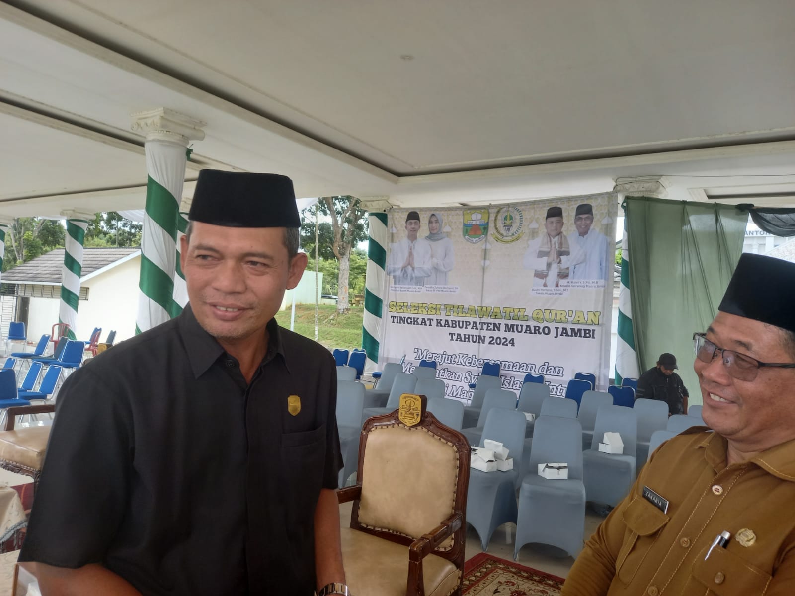 Waka II DPRD  Ahmad Haikal Hadiri Pembukaan STQ Tingkat Kabupaten Muaro Jambi