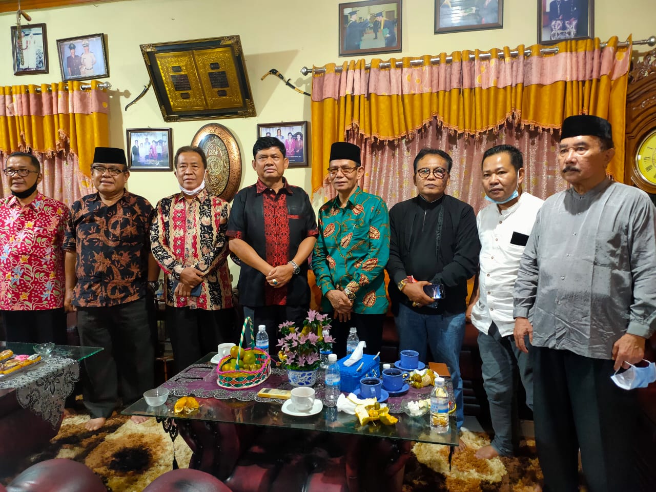 Jalin Silaturahmi,  Cawagub Syafril Nursal Kunjungi Tokoh Pers Jambi.