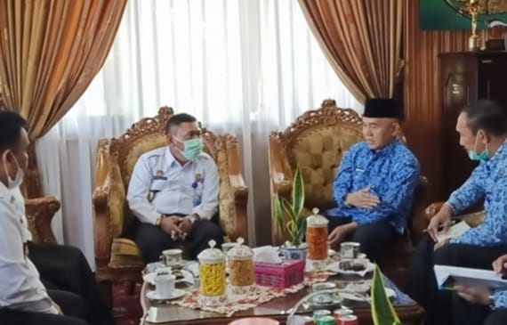 Bupati Adirozal Sambut Hangat Kunker Kepala Kantor Wilayah Kemenkumham Jambi Ke Kerinci