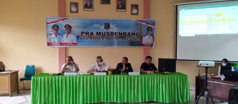 Ketua DPRD Hadiri Pra Musrenbang Kecamatan Kuala Betara