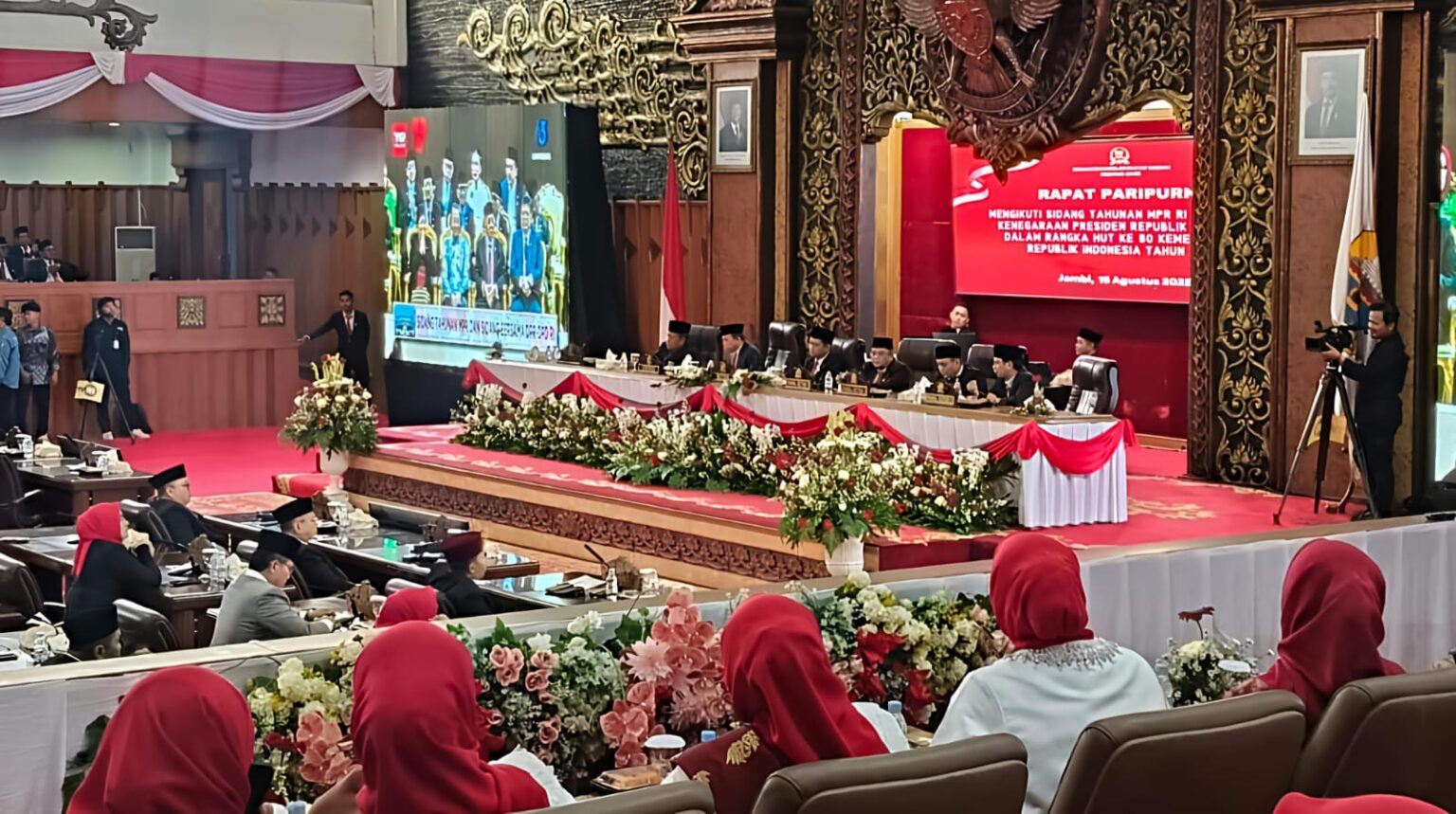 Gubernur Al Haris Ikuti Sidang Tahunan MPR - DPR RI 2025