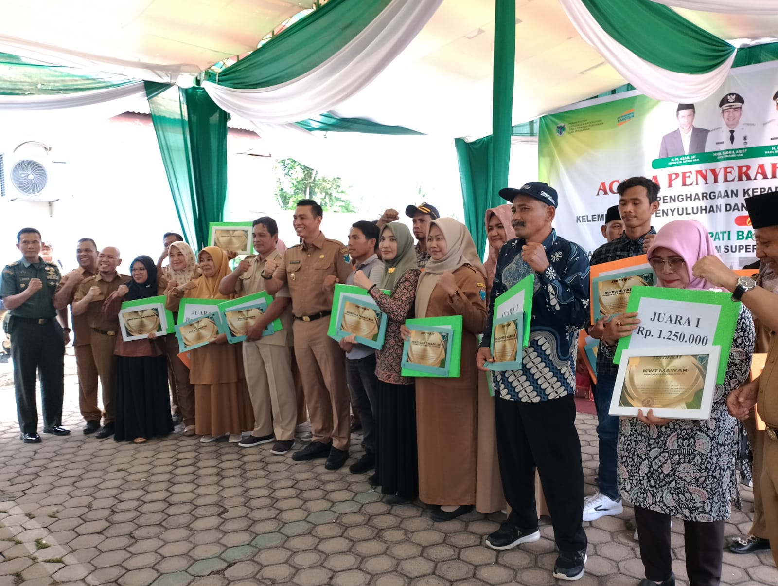 Ketua Kelompok Tani Binaan Pertamina EP Jambi Jadi Petani Berprestasi Kabupaten Batanghari