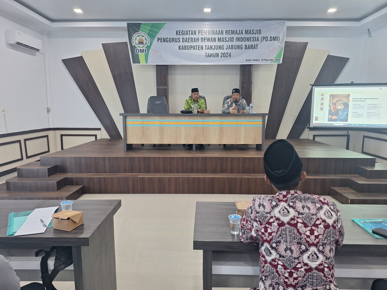 PD DMI Kabupaten Tanjung Jabung Barat Gelar Kegiatan Pembina Remaja Masjid Tahun 2024