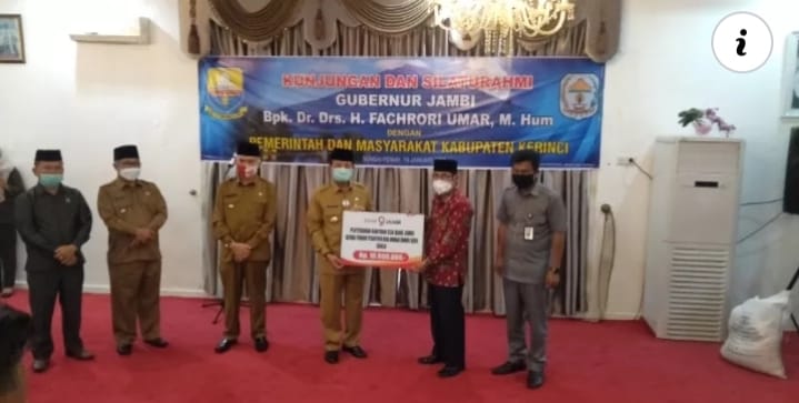 Kunjungan dan Silaturahmi Gubernur Jambi Disambut Bupati Kerinci