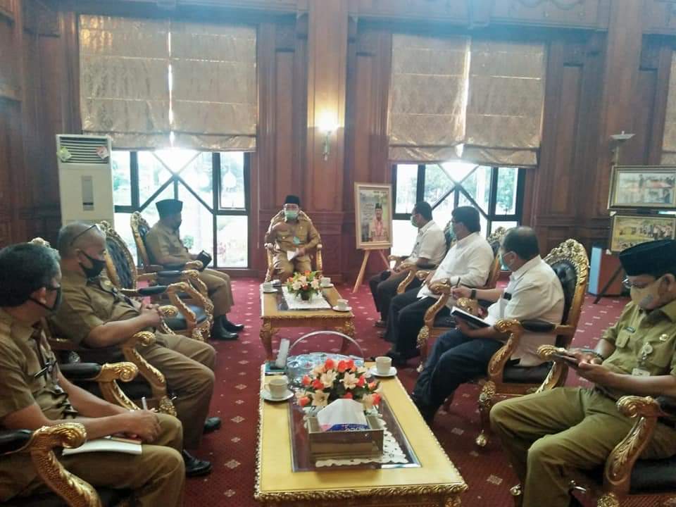 Tingkatkan Sinergitas,  Gubernur Fachrori Gelar Silaturhmi Dengan Direktur PTPN VI