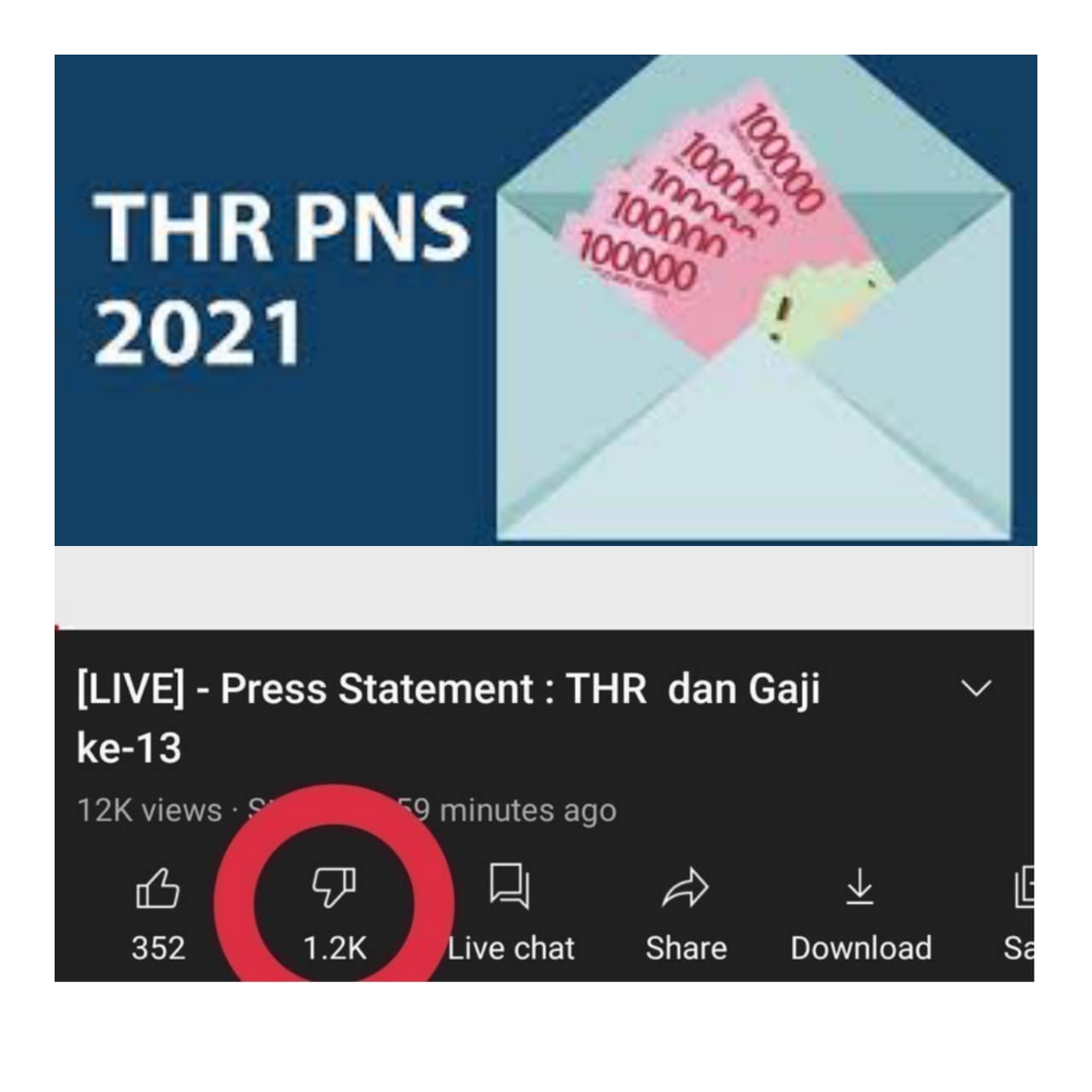 Muncul Petisi Berjudul 'THR & Gaji-13 ASN 2021 Lebih Kecil Dari UMR Jakarta: Kembalikan Full Seperti Tahun 2019 di Change.org