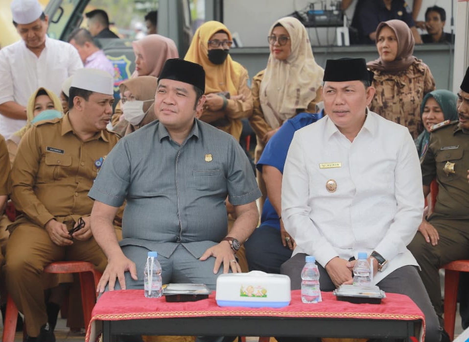 Wabup Hairan Sambut Kepulangan Jama'ah Haji Kabupaten Tanjab Barat 