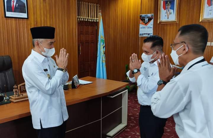 Bupati Adirozal Terima Kunjungan Silaturahmi Kepala TVRI Jambi