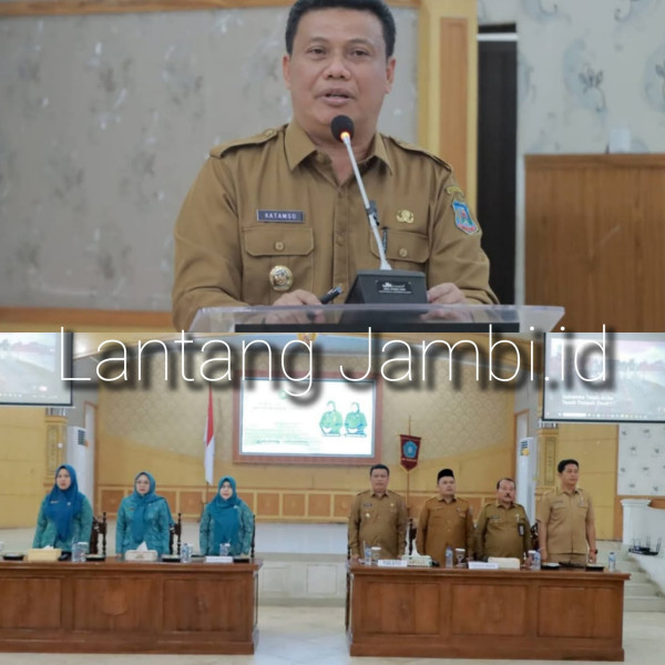 Wabup Katamso Hadir Sebagai Narasumber Orientasi TP-PKK Tanjabbar 2025-2030