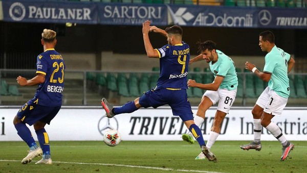 Bertandang Ke Markas Verona,  Inter Milan Vs Verona Berkahir Seri 2-2