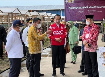 Ketua DPRD Edi Purwanto Dampingi Presiden Jokowi Kunker di Jambi 