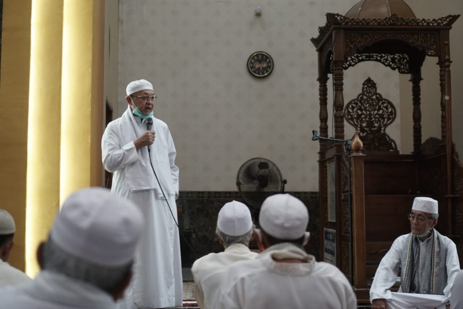 Subling di Jambi Seberang, Cek endra : Komitmen Saya Memakmurkan Masjid