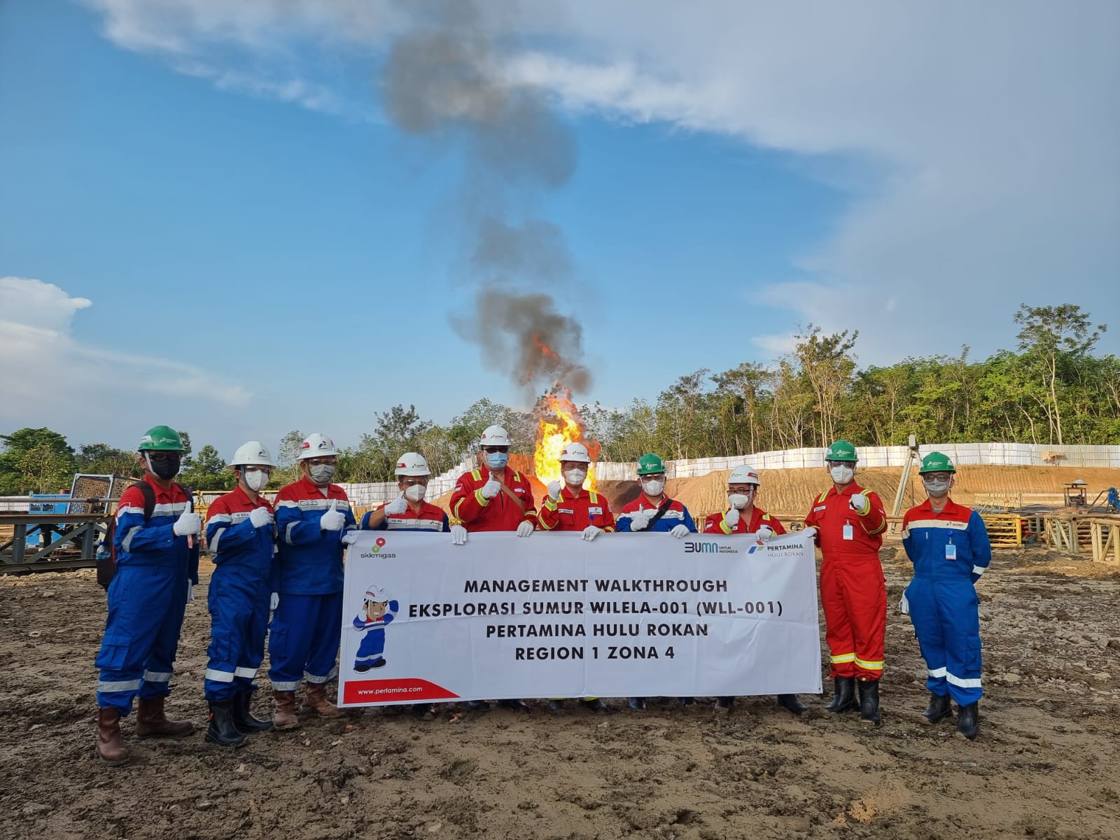 SKK Migas Kunjungi Lokasi Temuan Migas Baru di Sumatera Selatan