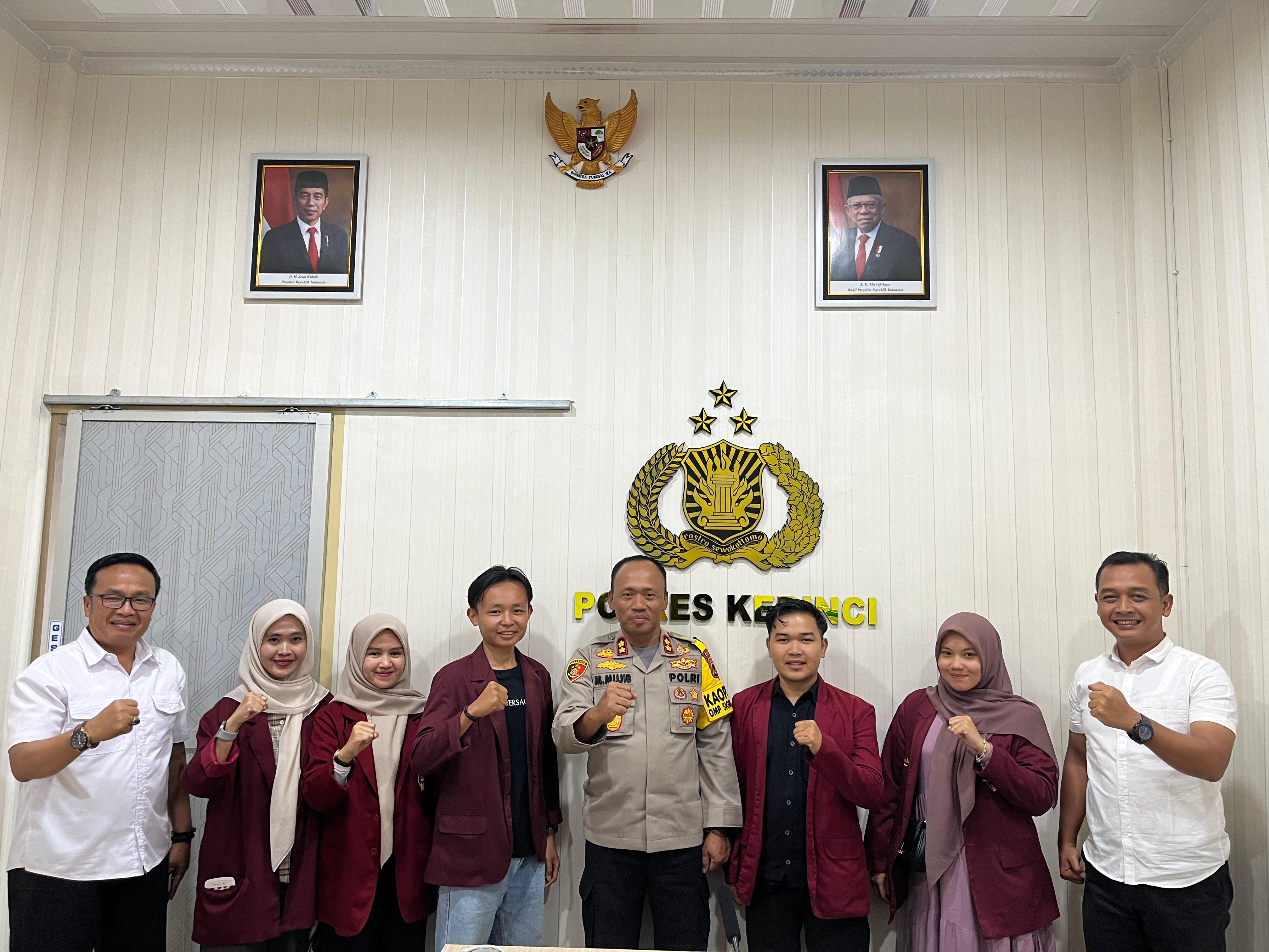 IMM Kerinci dan Polres Siap Berkolaborasi, Dalam Menjaga Stabilitas Pilkada