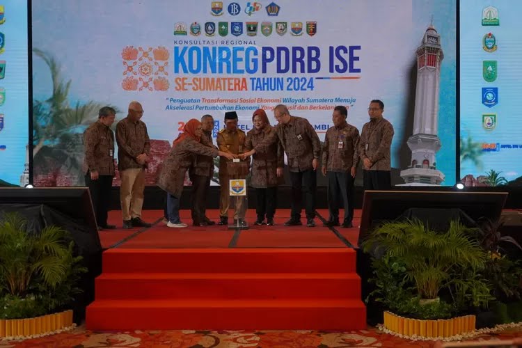 Gubernur Jambi Buka Konreg PDRB-ISE Se-Sumatera Tahun 2024