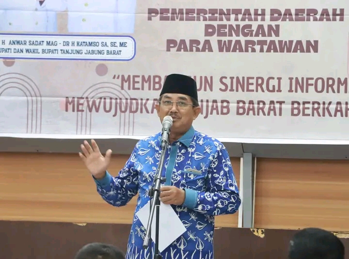 Pererat Sinergi dengan Insan Pers, Bupati Anwar Sadat Gelar Coffee Morning