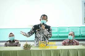 Bambang Bayu Suseno Menghadiri Pencanangan Vaksinasi Covid-19 di Muaro Jambi